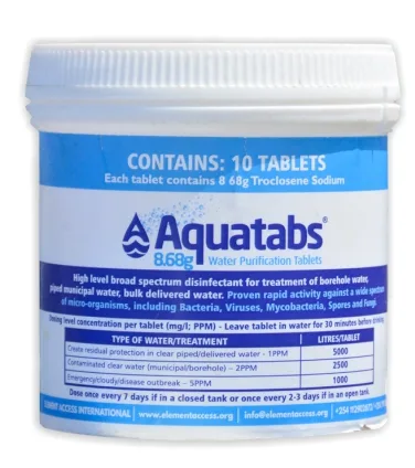 Aquatabs 8.68g 10 Tub